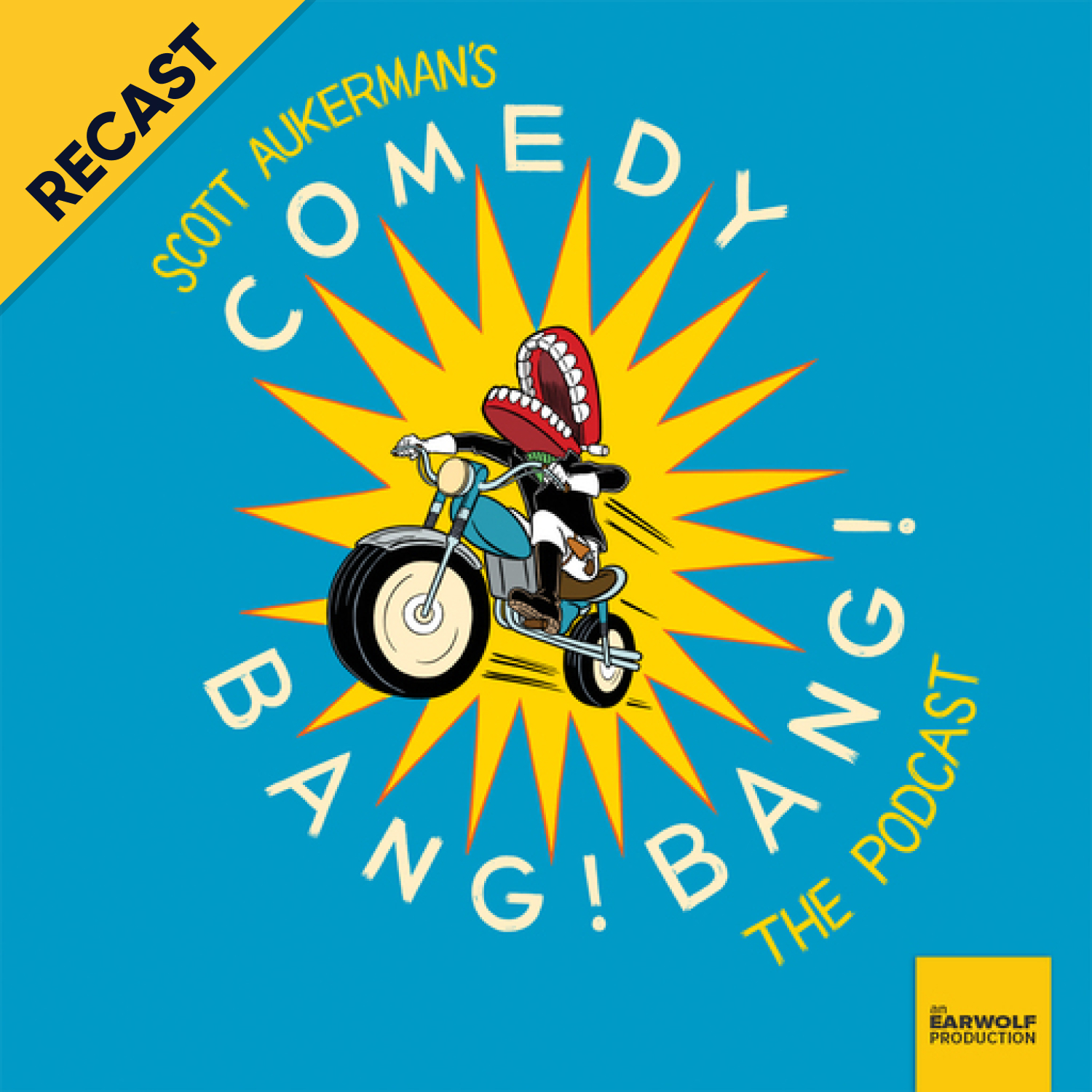 The Time Keeper on Comedy Bang Bang podcast artwork